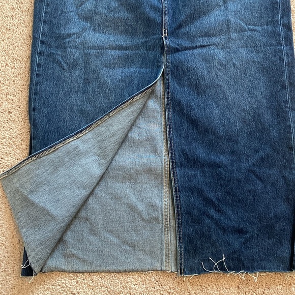 Hidden Los Angeles Blue Jean Maxi Skirt - Picture 2 of 6